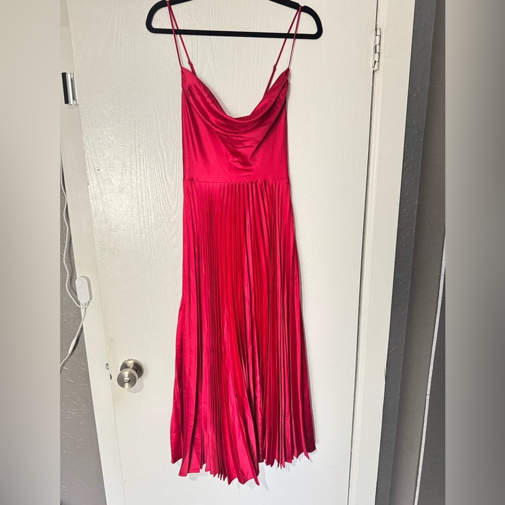 Laundry By Shelli Segal Vibrant Red Dress